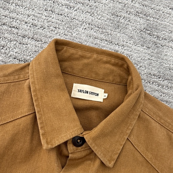 Taylor Stitch Brown shop shirt Casual Button Down Shirt - Picture 2 of 5